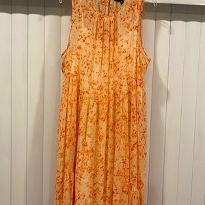 Maxi, Simply Vera tiered sleeveless dress